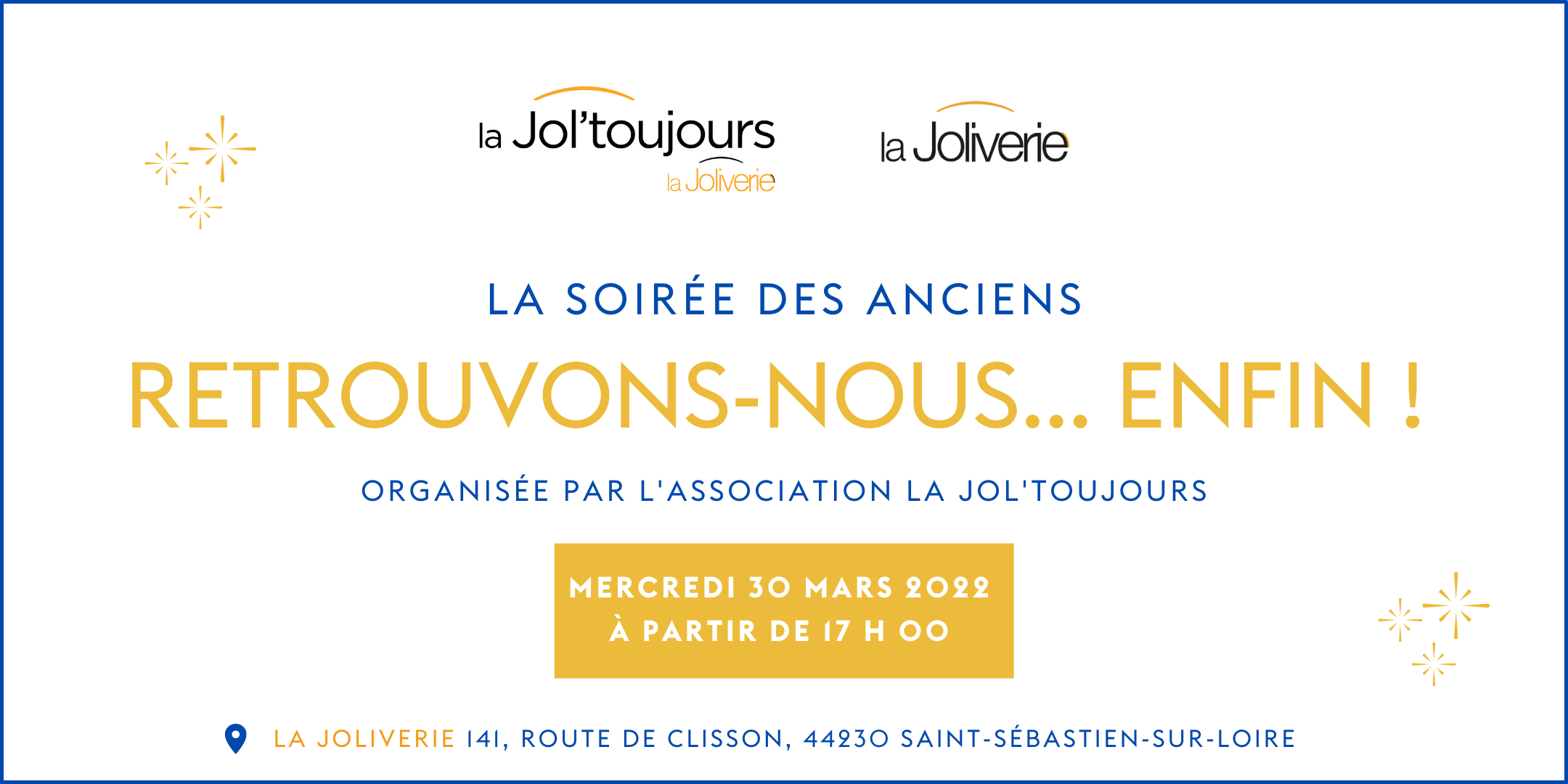 soirée des anciens de la Joliverie